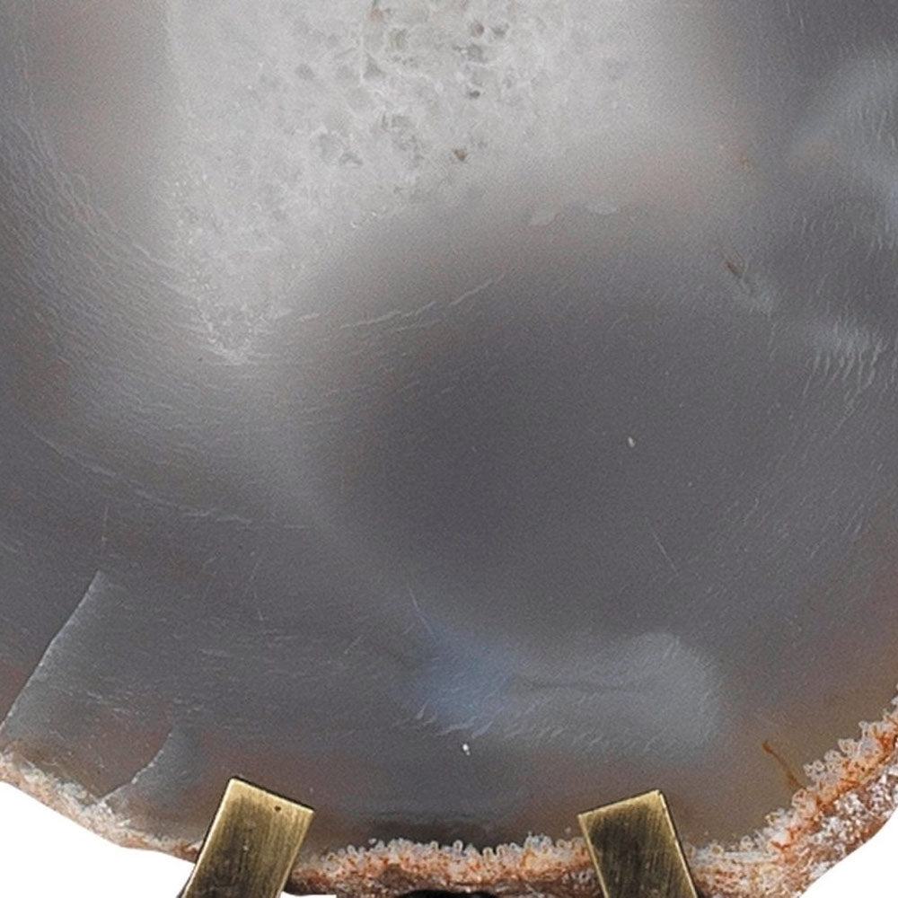 Agate Table Lamp in Detail.