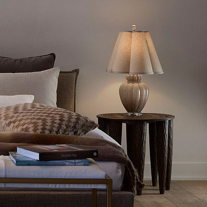 Agnes Table Lamp in bedroom.