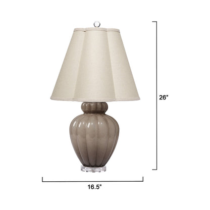 Agnes Table Lamp - line drawing.