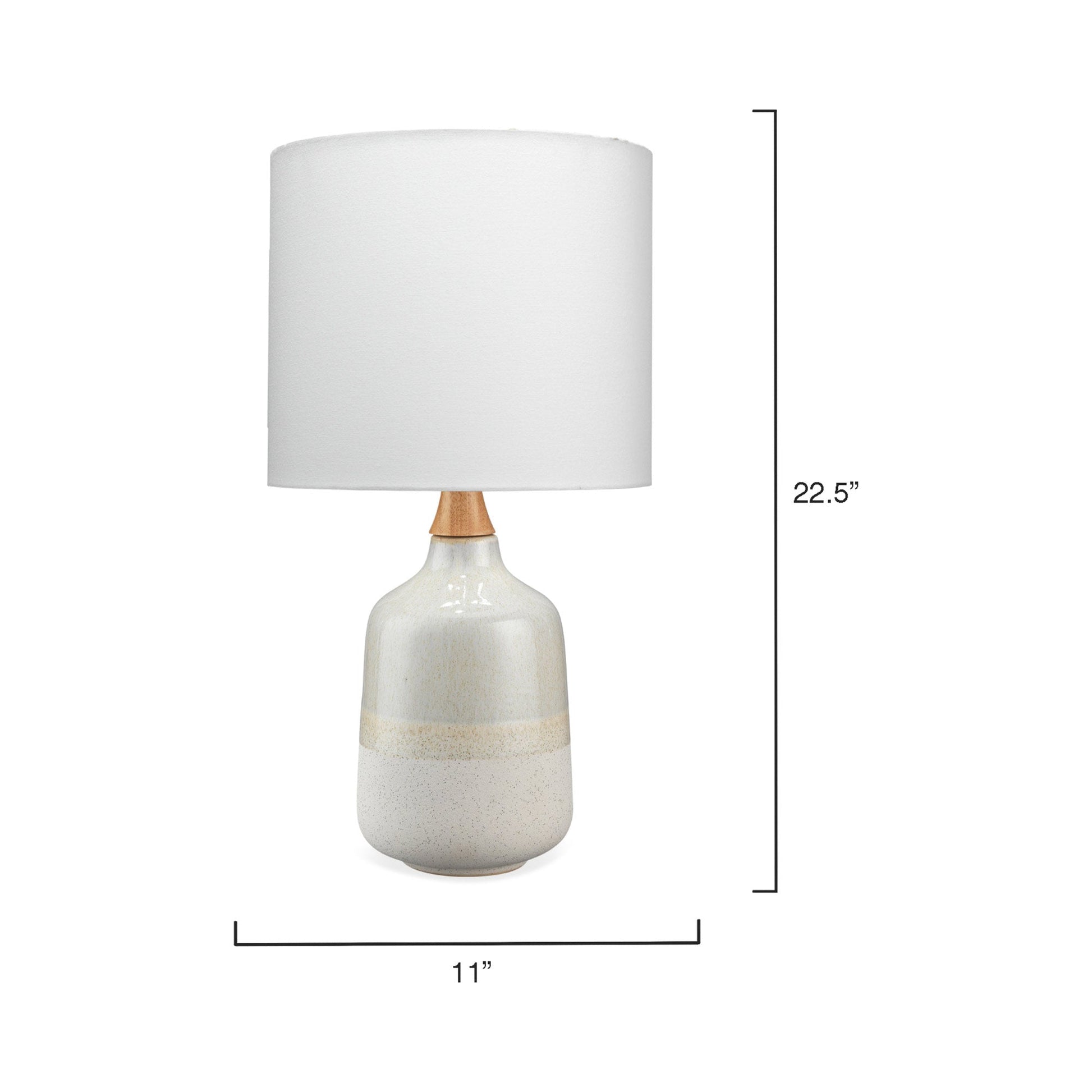 Alice Table Lamp - line drawing.