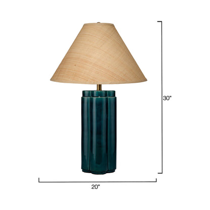 Allister Table Lamp - line drawing.