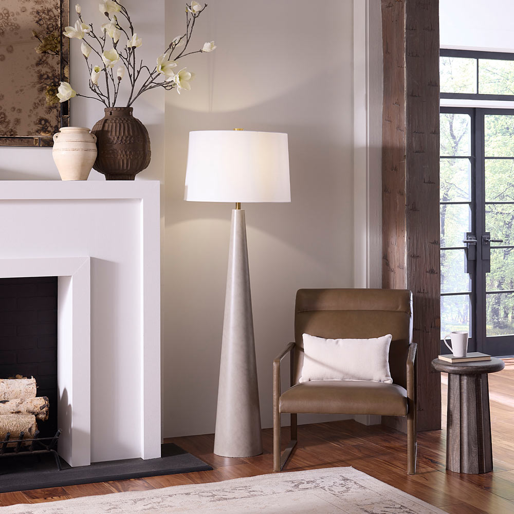 Alps Floor Lamp in living room.
