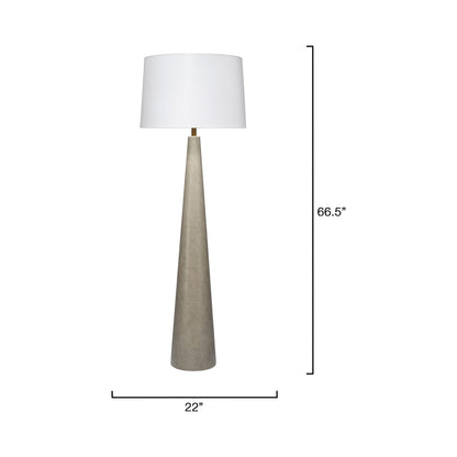 Alps Floor Lamp - line drawing.