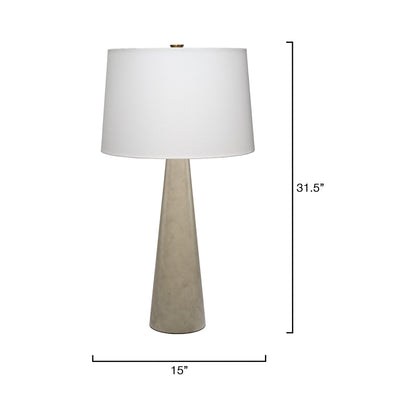 Alps Table Lamp - line drawing.