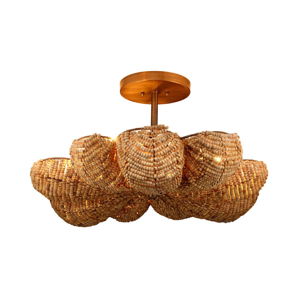 Anguilla Semi Flush Mount Ceiling Light.