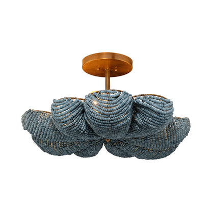 Anguilla Semi Flush Mount Ceiling Light in Detail.