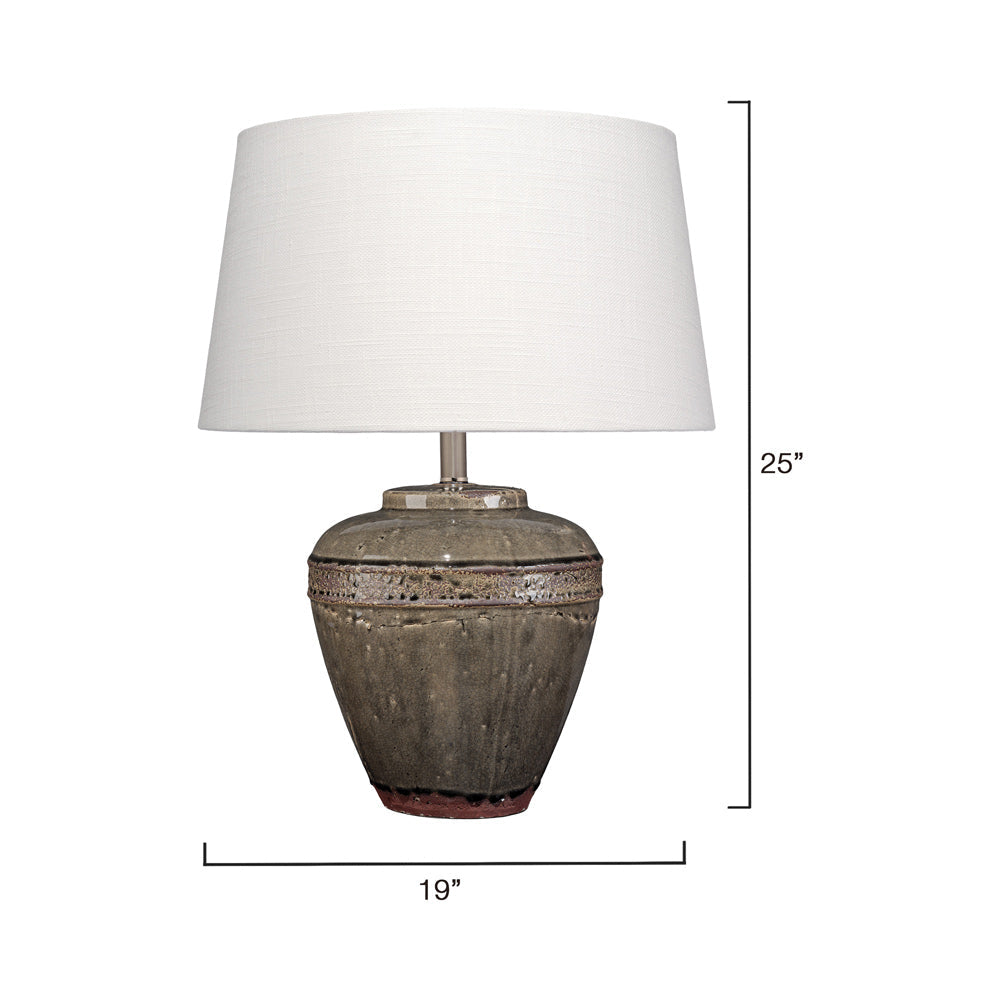 Avondale Table Lamp - line drawing.