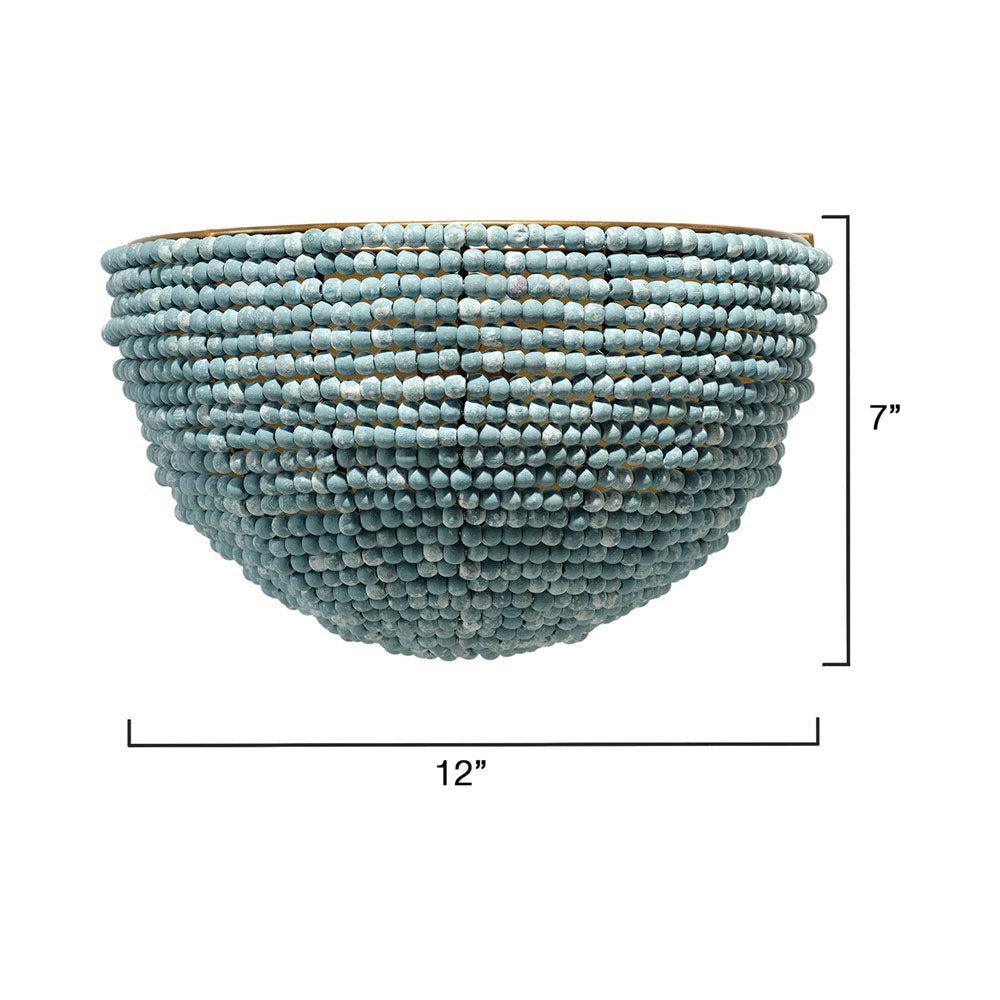 Barnacle Wall Light - line drawing.