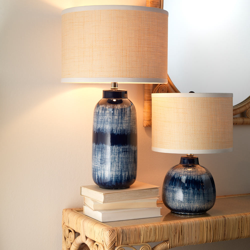Batik Table Lamp in Detail.