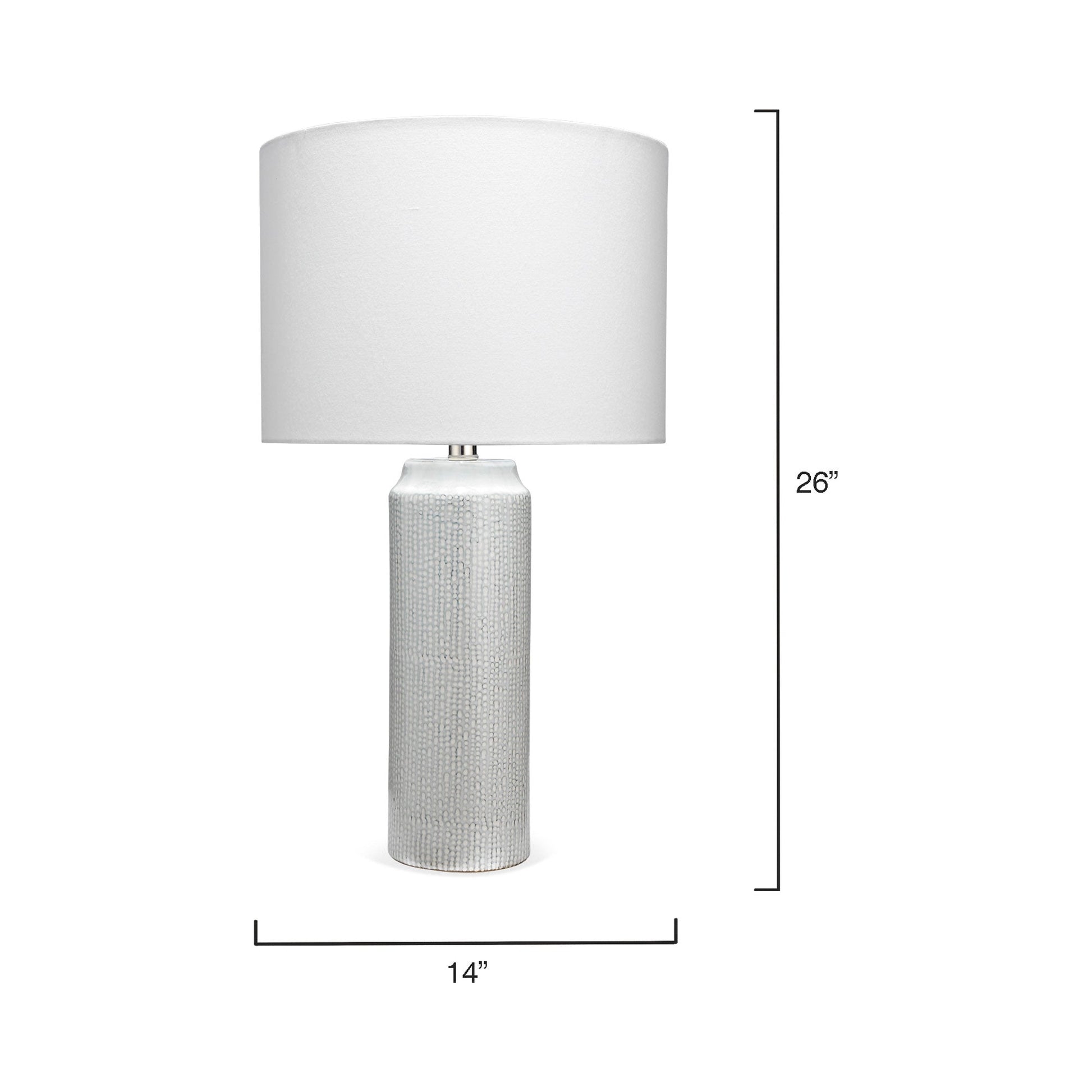 Bella Table Lamp - line drawing.