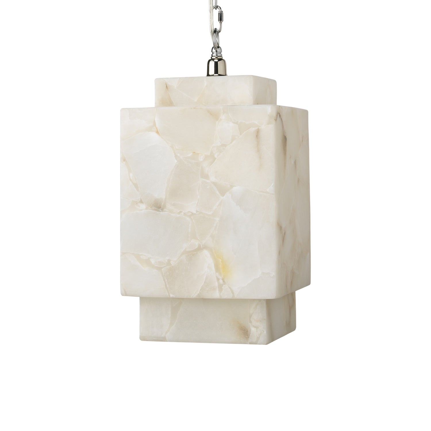 Borealis Cube Pendant Light in Detail.