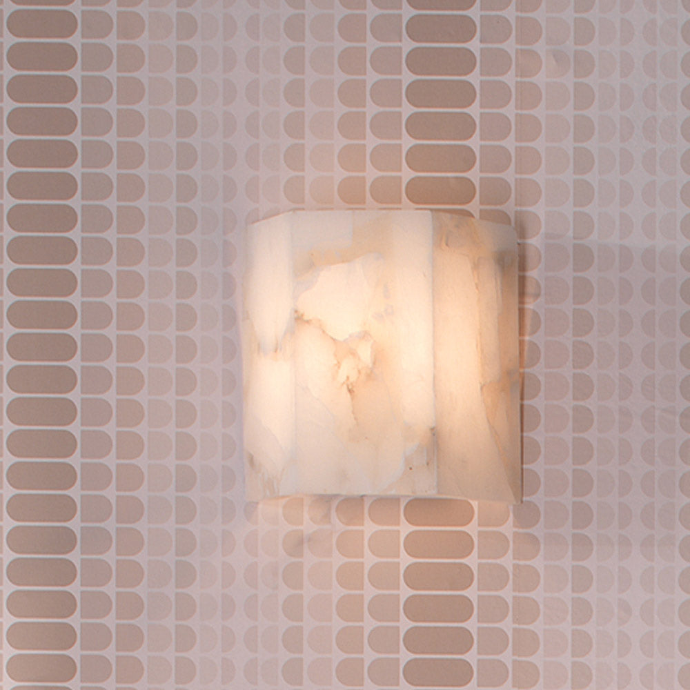 Borealis Hexagon Wall Light in Detail.