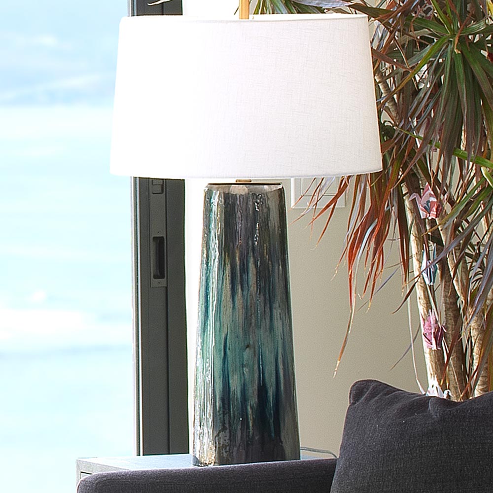 Brushstroke Table Lamp in Detail.