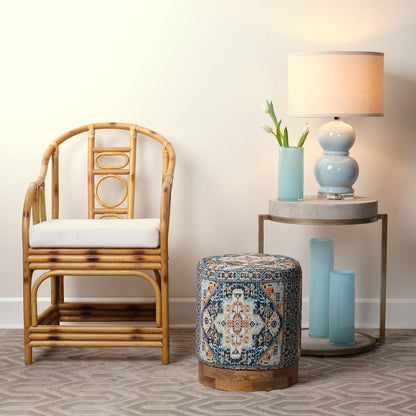 Bubble Table Lamp in living room.