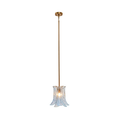 Cala Pendant Light in Blue.