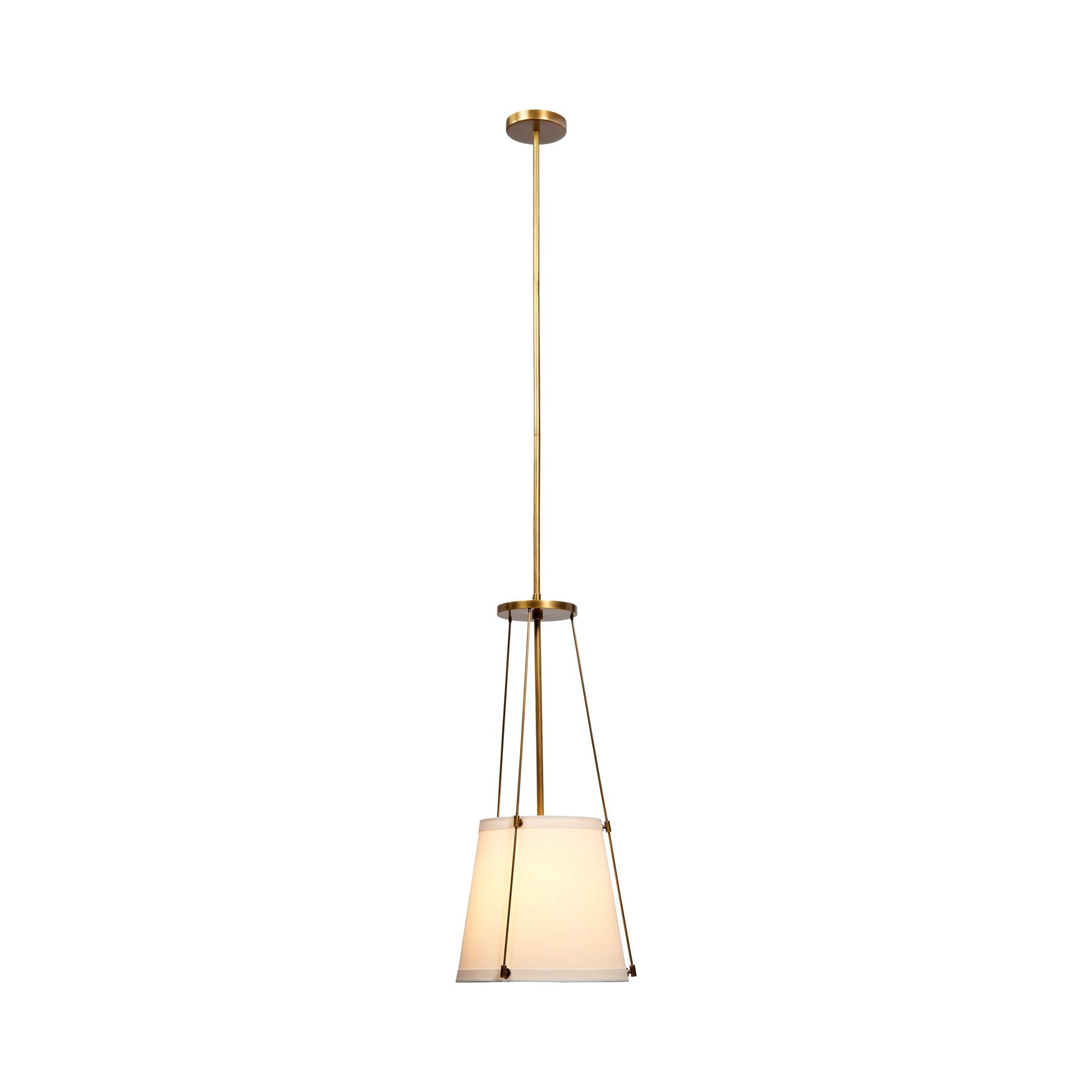 California Pendant Light in Brass.