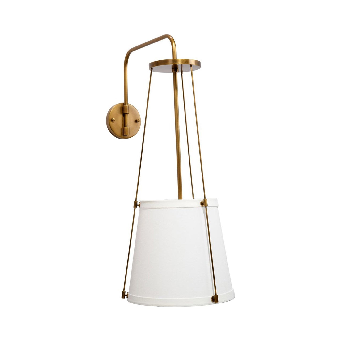 California Wall Light in Brass.
