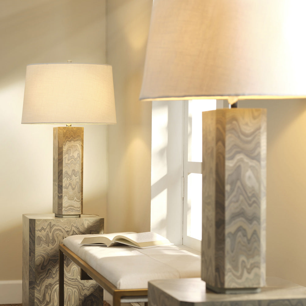 Canyon Table Lamp in Detail.