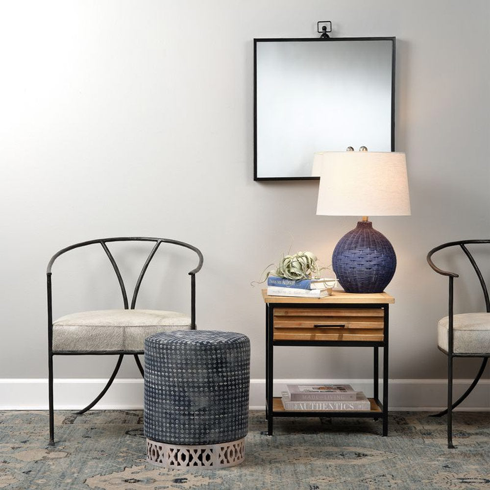 Cape Table Lamp in living room.
