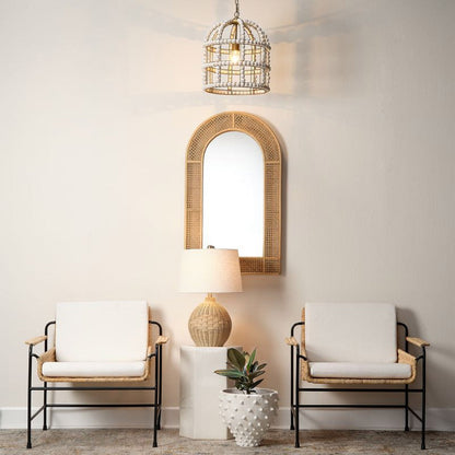 Cape Table Lamp in living room.