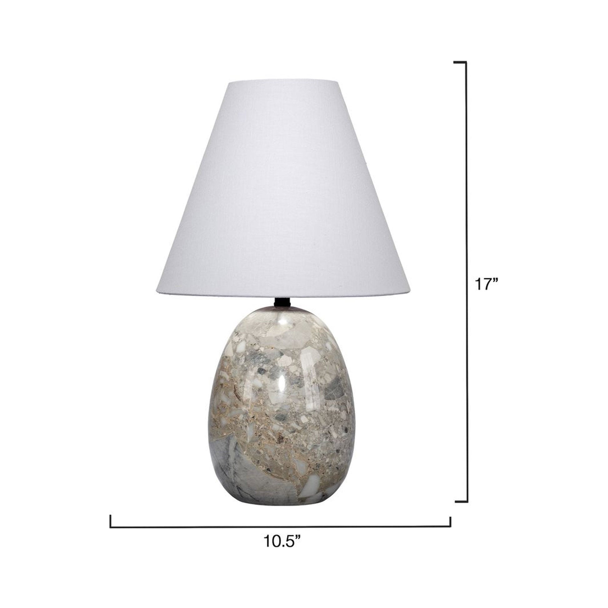 Capsule Table Lamp - line drawing.