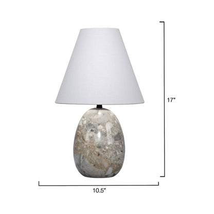 Capsule Table Lamp - line drawing.