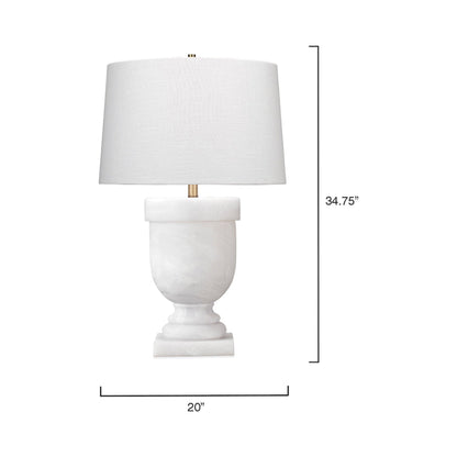 Carnegie Table Lamp - line drawing.