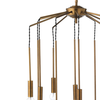Cascade Chandelier in Detail.
