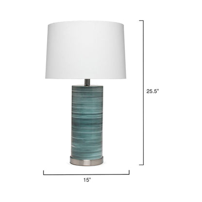 Casey Table Lamp - line drawing.