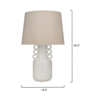 Circus Table Lamp - line drawing.