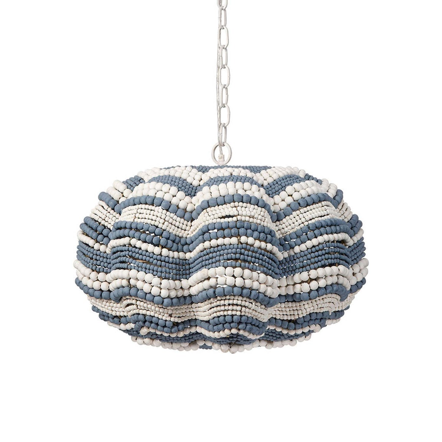 Clamshell Chandelier in Blue (Small).