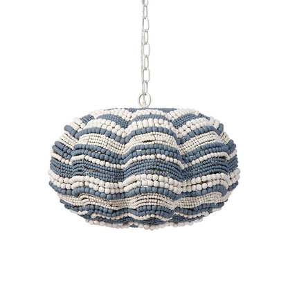 Clamshell Chandelier in Blue (Small).