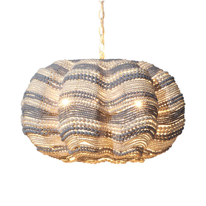 Clamshell Chandelier in Detail.