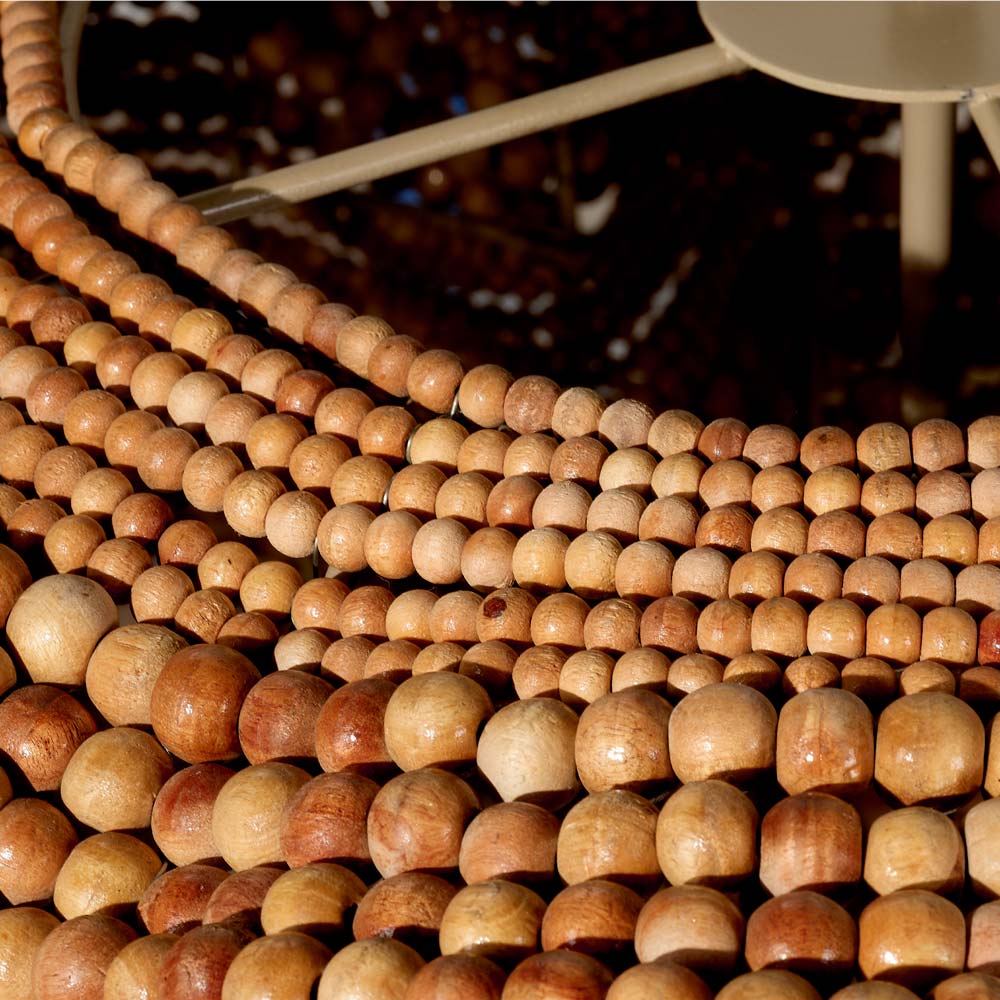 Clamshell Chandelier in Detail.