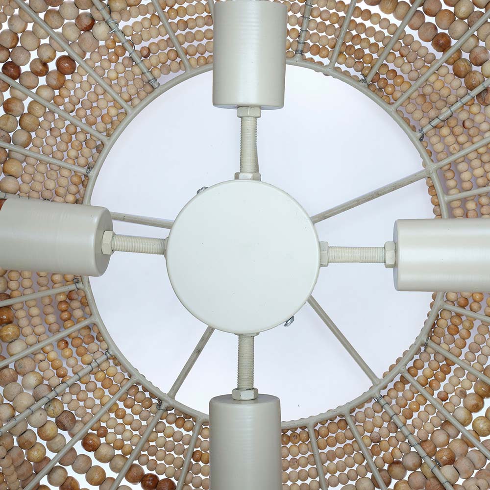 Clamshell Chandelier in Detail.