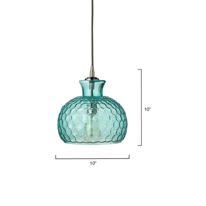 Clark Pendant Light - line drawing.