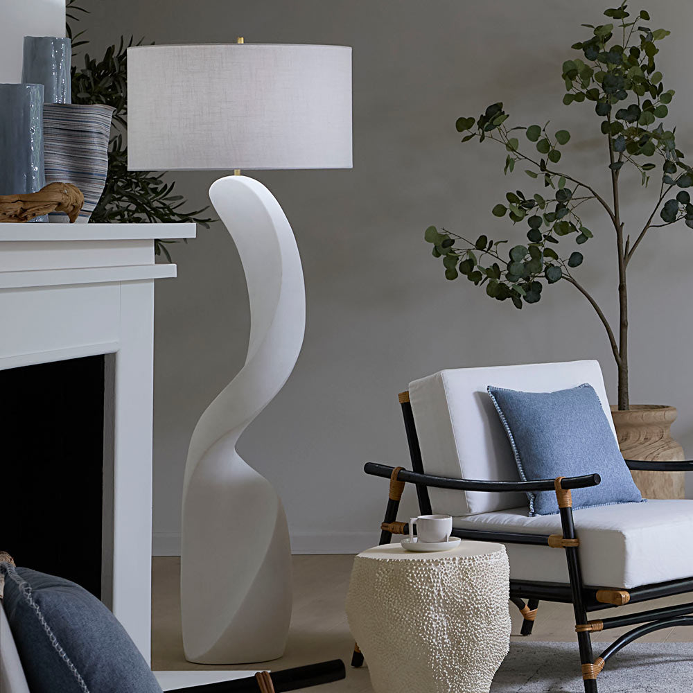 Cobra Floor Lamp in living room.