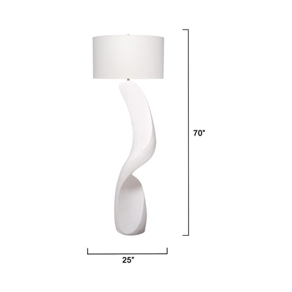 Cobra Floor Lamp - line drawing.