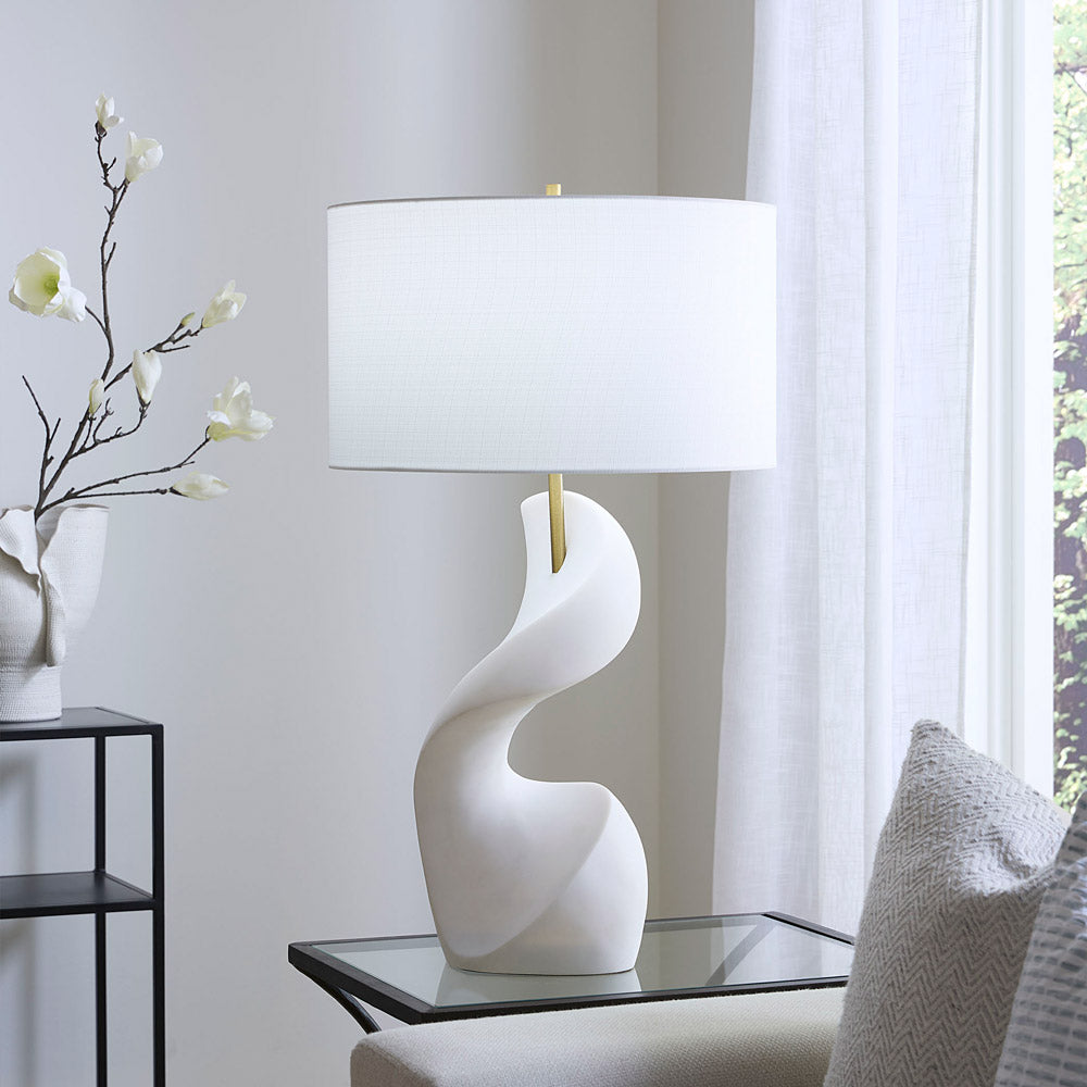 Cobra Table Lamp in living room.