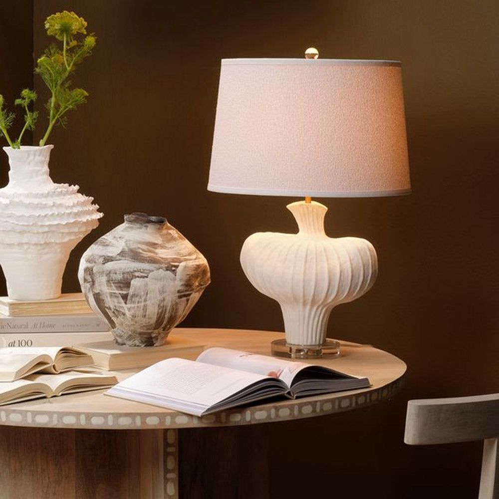 Colette Table Lamp in living room.