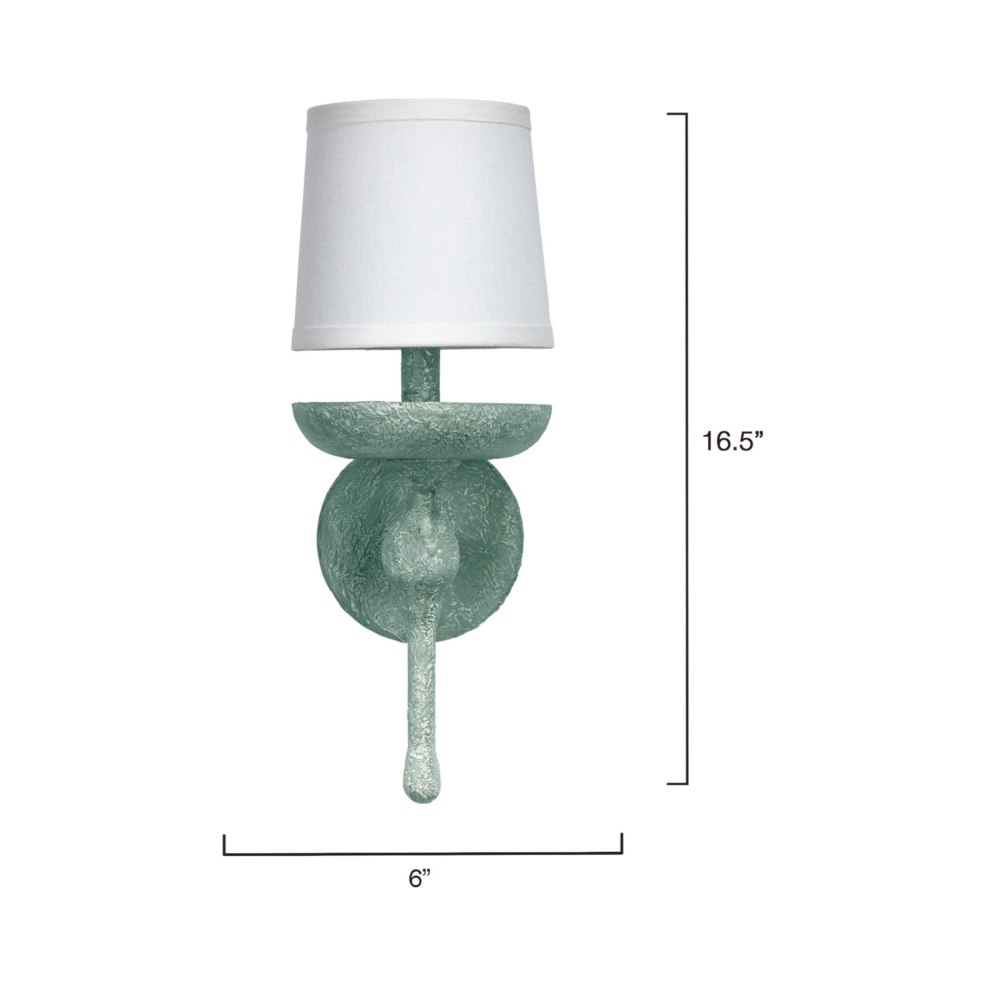 Concord Wall Light - line drawing.