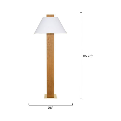 Craftsman Floor Lamp - line drawing.