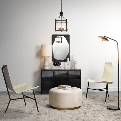 Crest Table Lamp in living room.