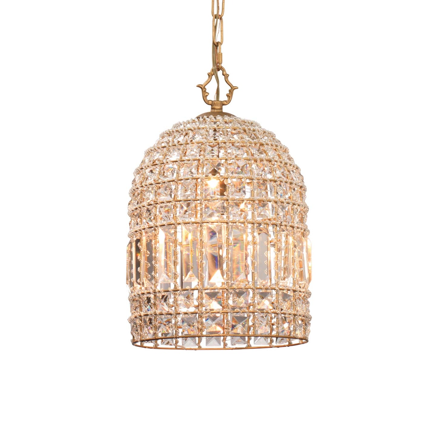 Crystal Chandelier Detail.