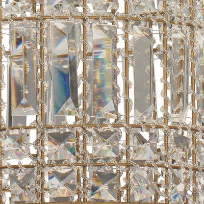 Crystal Chandelier Detail.