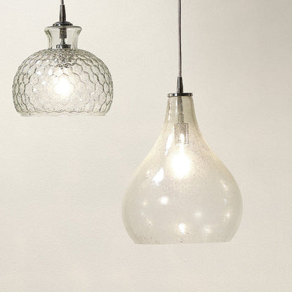 Curved Pendant Light in Detail.