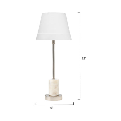Darcey Table Lamp - line drawing.