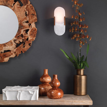 Delphi Wall Light in living room.