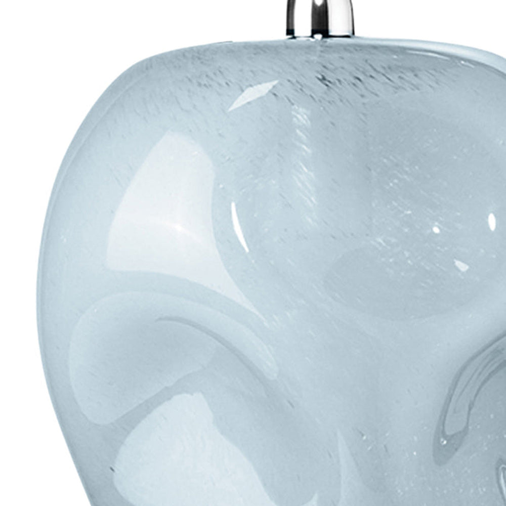 Dimpled Pendant Light in Detail.