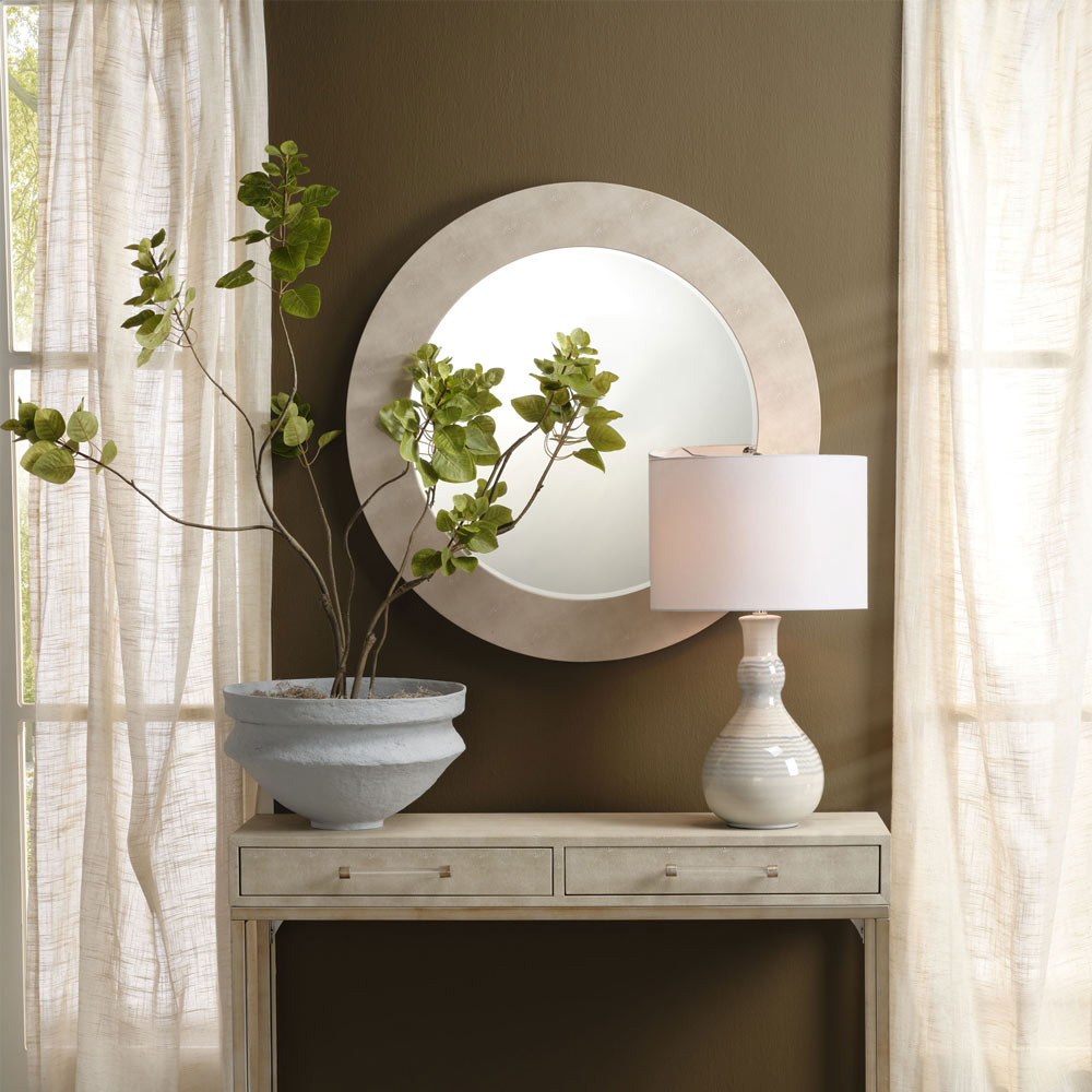 Droplet Table Lamp in living room.